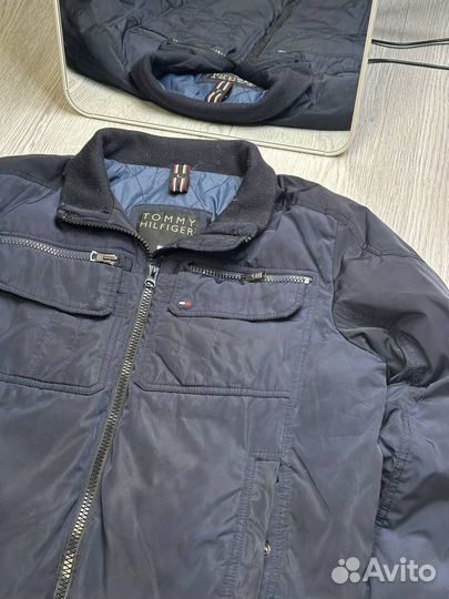 Утепленная нейлоновая куртка Tommy hilfiger оригин
