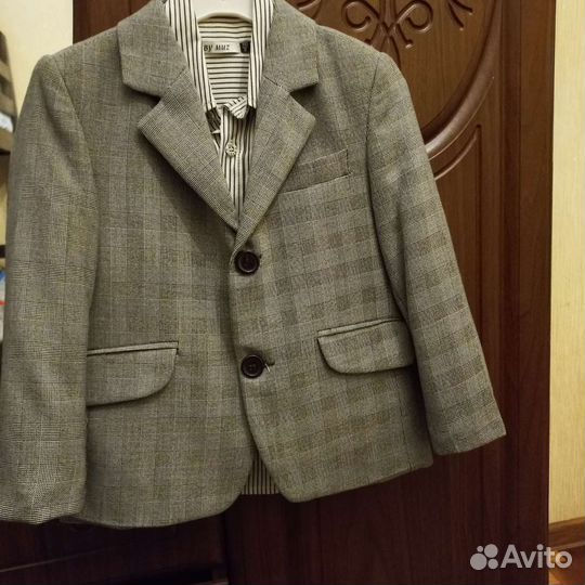 Пиджак детский для мальчика 110см