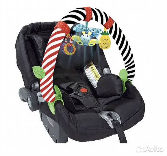 Дуга (мобиль) с игрушками