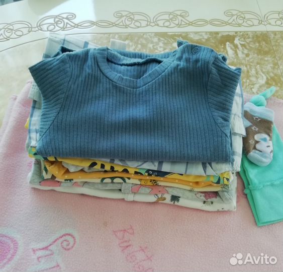 Детские вещи для мальчика р. 62-74