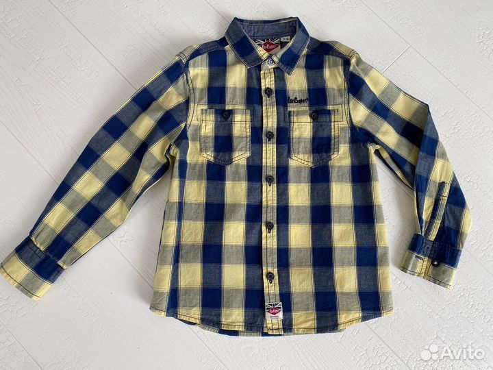 Рубашка и джинсы на 5-6 лет