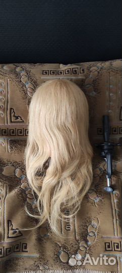 Голова манекен для причесок натуральный волос