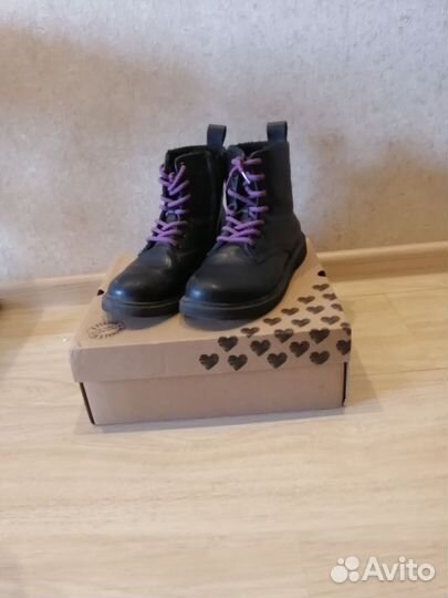 Ботинки демисезонные для девочки 34