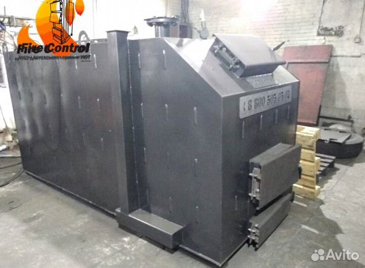 Котел твердотопливный длительного горения