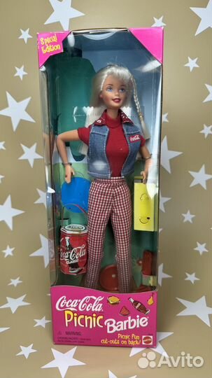Barbie Coca Cola Picnic China 1997 ck
