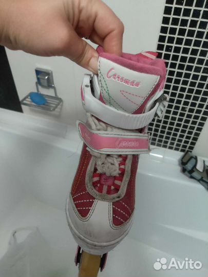 Роликовые коньки детские раздвижные