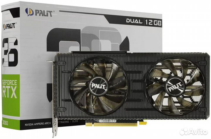Palit GeForce RTX 3060 Ti Dual V1 (LHR)