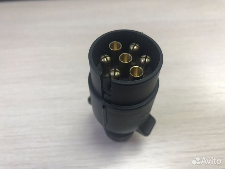 Вилка для прицепа 7 контактная, пластмасcовая