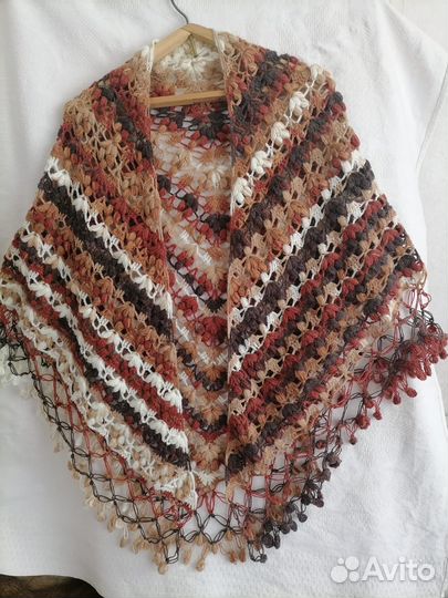 Шаль ручной работы