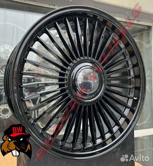 Диски R18 5x112 Mansory Black
