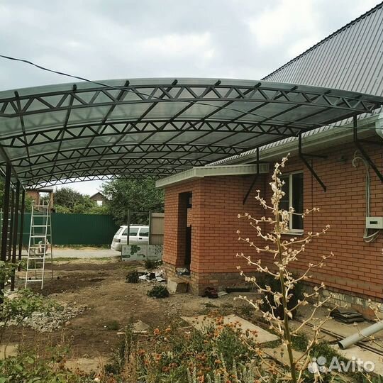 Навес Арочный под ключ