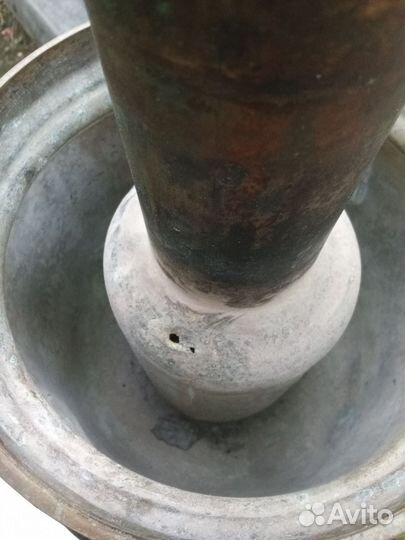 Самовар на дровах старинный