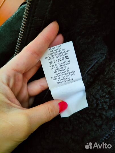 Дубленка натуральная женская авиатор