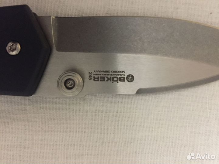 Складной нож Boker Solo1. Сталь Bohler N690