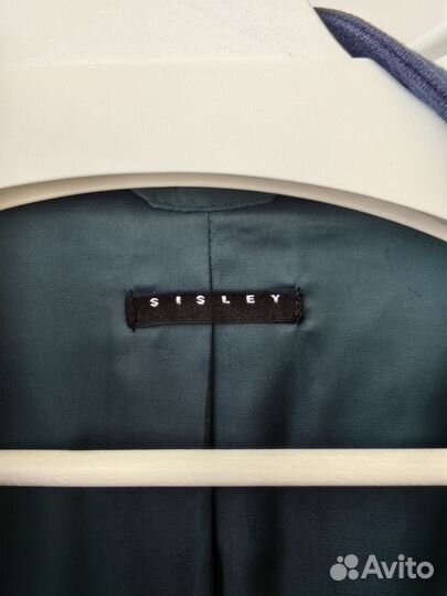 Пальто Sisley 46 шерсть в составе