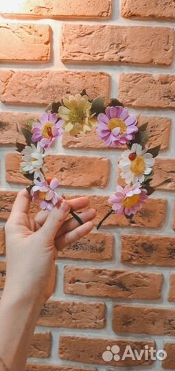 Венок на голову, ободок