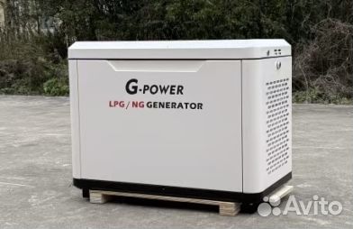 Генератор газовый 9 кВт G-powerSL9000SE3 трехфазны