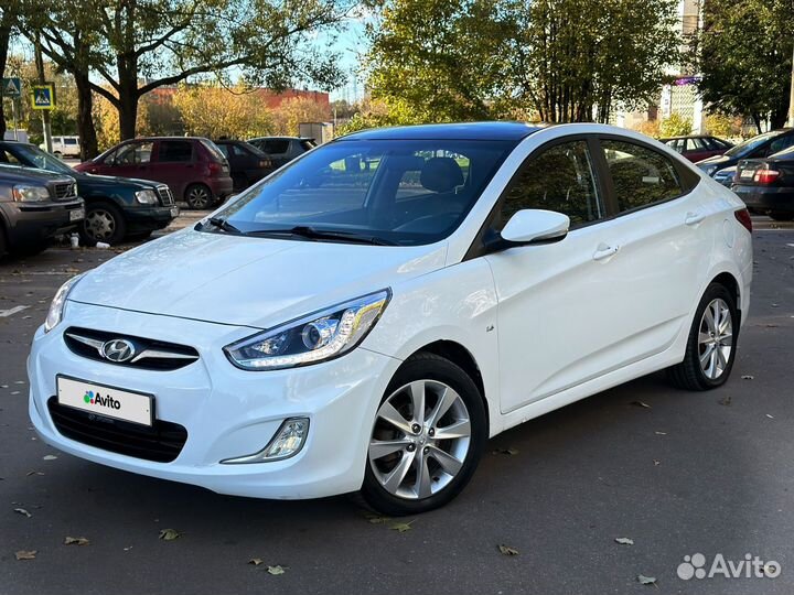 Hyundai Solaris 1.6 AT, 2011, 162 000 км