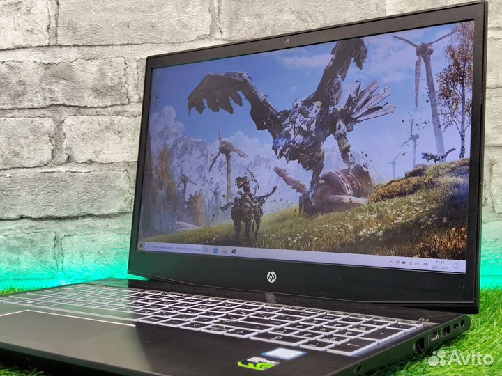 Игровой HP i5-8300Н / GTX 1050TI / RAM 8 / SSD256