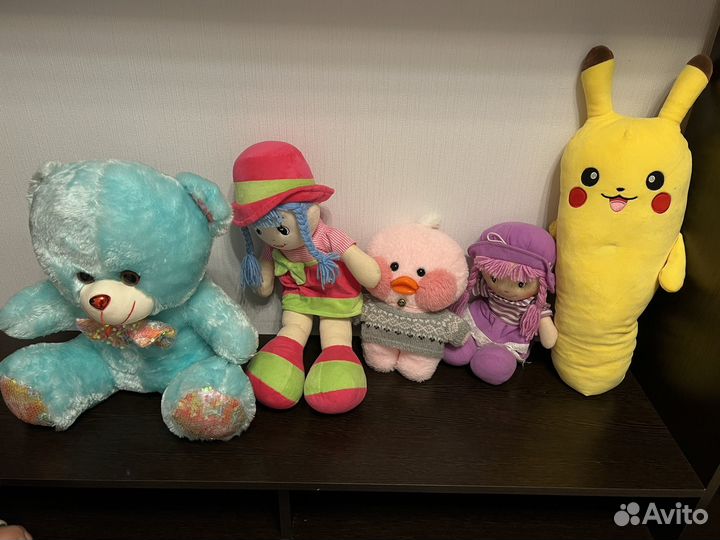 Мягкие игрушки пакетом