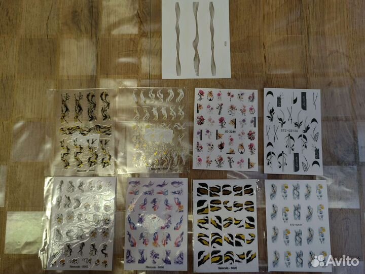 Наклейки для ногтей