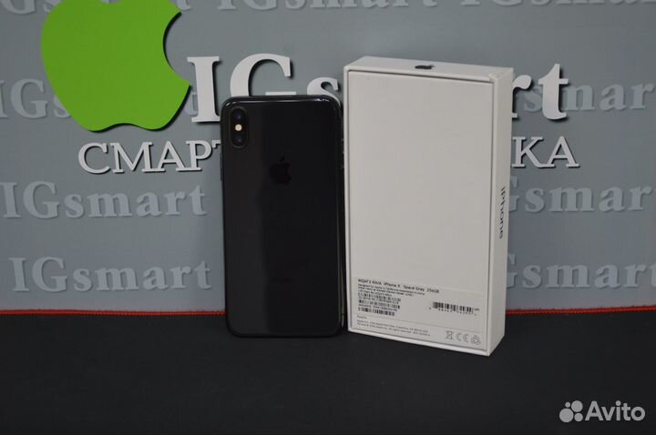 iPhone X, 256 ГБ