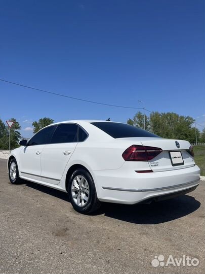 Volkswagen Passat 1.8 AMT, 2017, 102 000 км