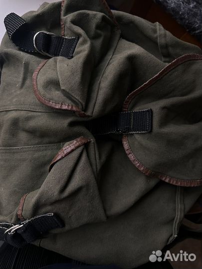 Армейский рюкзак зеленый хакки винтаж