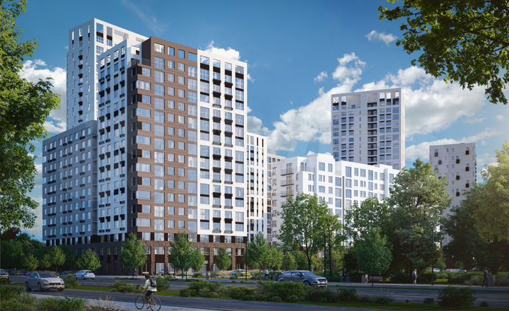 2-к. квартира, 66,6 м², 15/25 эт.
