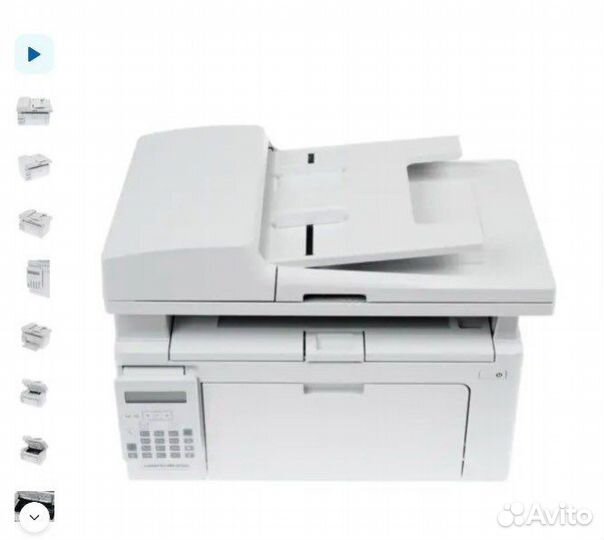 Принтер лазерный hp laserjet Pro MFP M 132fn