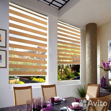 Римские шторы с электроприводом на заказ