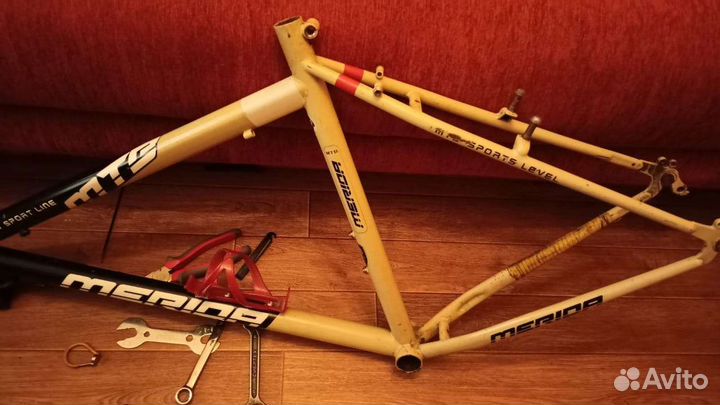 Рама велосипеда хром молибден