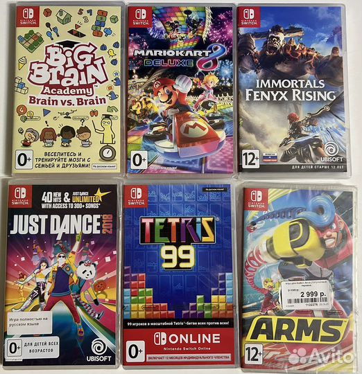 Игры для nintendo switch, новые