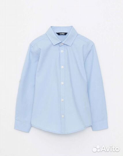Новая хлопковая рубашка на 122-128 см (7-8 лет)