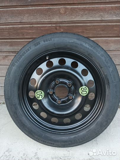 R17 Continental ContiSpareTire CST17 135/80, PCD 5x120 DIA 72.5