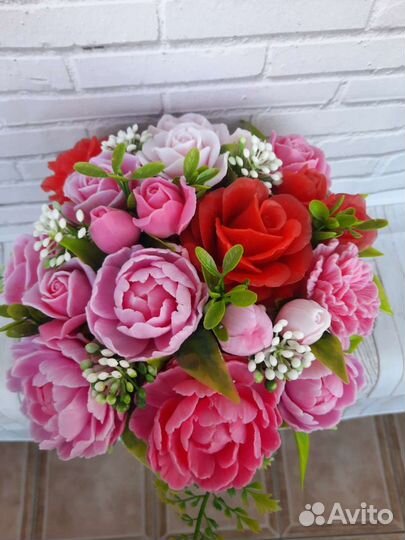 Букеты из мыла ручной работы