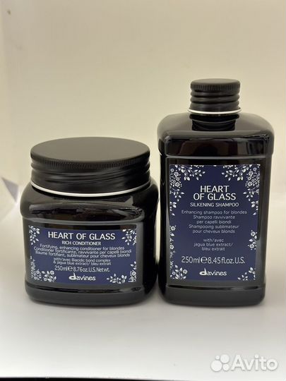 Davines heart of glass набор