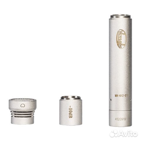 Мк-012 (никель, в деревянном футляре) микрофон Окт