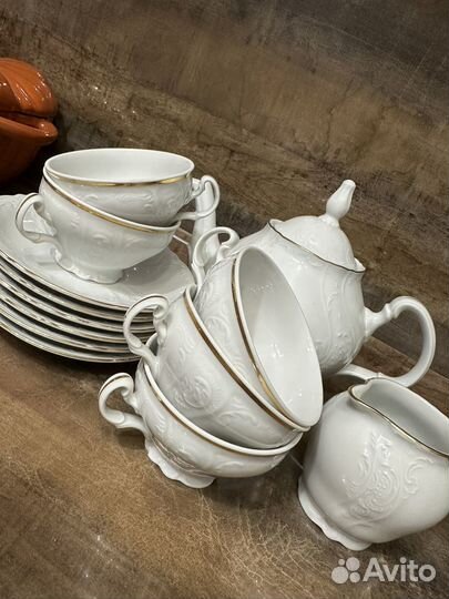 Чешский чайный сервиз