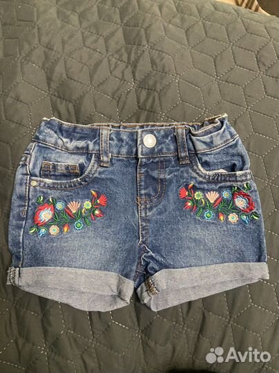 Джинсовые шорты для девочки