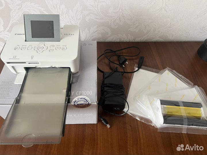 Фотопринтер canon selphy cp1000