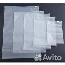 Zip-Lock пакеты с бегунком