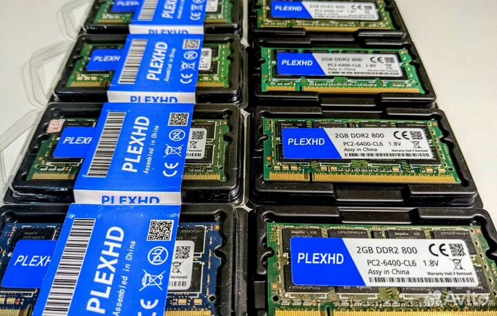 Оперативная память DDR2 2gb для ноутбука 800 Mhz