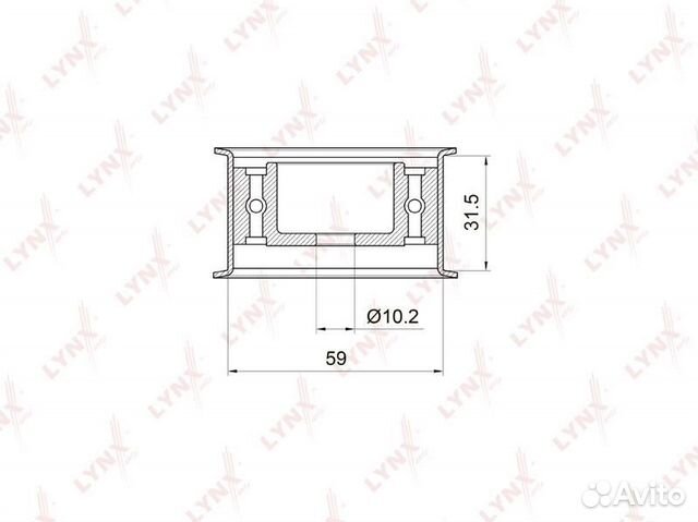 Ролик обводной ремня грм