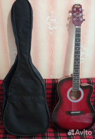 Гитара Акустическая Новая+Тёплый Чехол