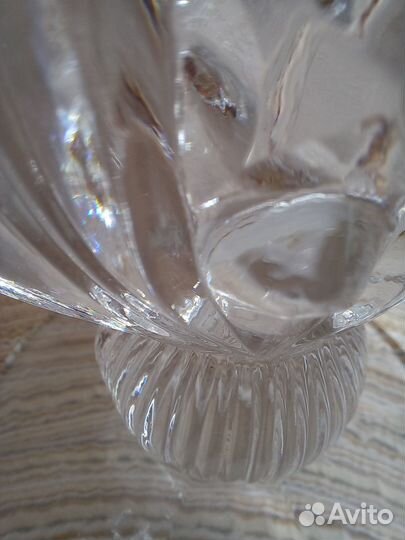 Подсвечники хрустальные СССР