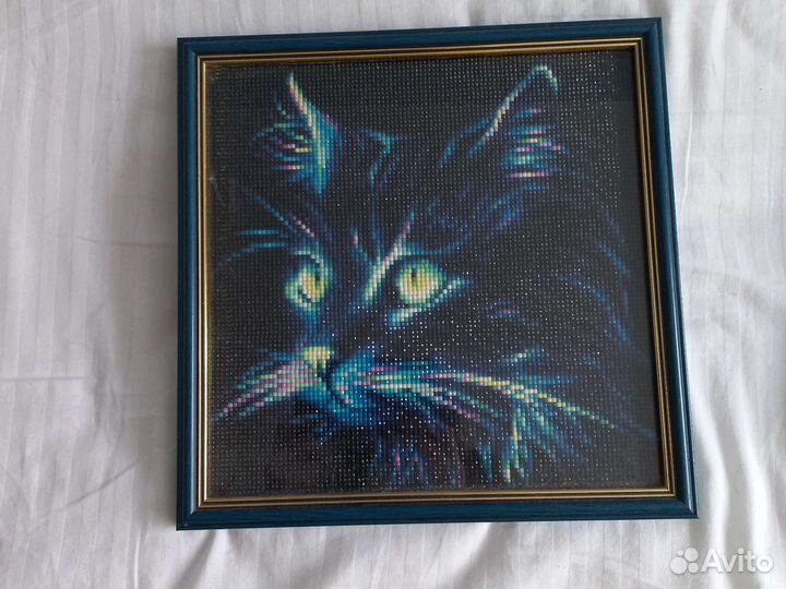 Картины из алмазной мозайки в раме