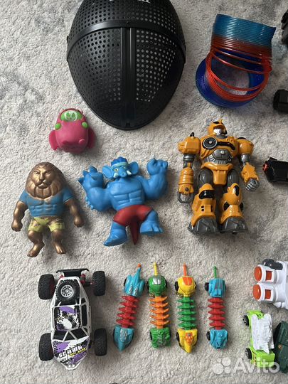 Детские игрушки для мальчика пакетом