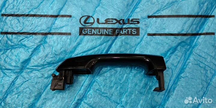 Ручка двери Лексус LX 450D правая черная Оригинал