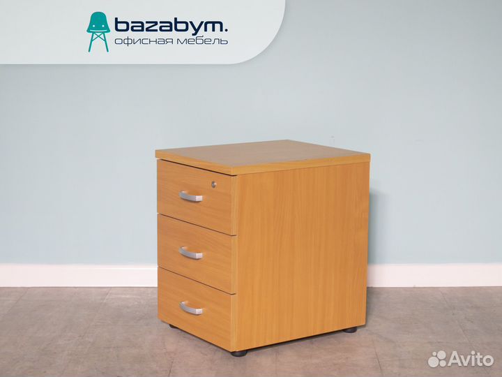 Тумба офисная подкатная 60х43х53 см